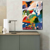 Tablou decorativ, 70100FAMOUSART-066, Canvas, 70 x 100 cm, Multicolor