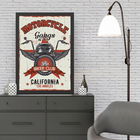Tablou decorativ, Motorcycle Gangs (35 x 45), MDF , Polistiren, Multicolor
