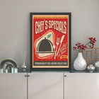Tablou decorativ, Chef`s Special (40 x 55), MDF , Polistiren, Multicolor
