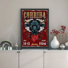 Tablou decorativ, Corrida (40 x 55), MDF , Polistiren, Multicolor