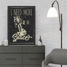 Tablou decorativ, Space (40 x 55), MDF , Polistiren, Multicolor