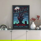 Tablou decorativ, Horror Night (55 x 75), MDF , Polistiren, Multicolor