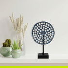 Decoratiune de perete, Mountain Metal Decor, Metal, Dimensiune: 22 x 5 x 35 cm, Negru