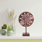 Decoratiune de perete, Never Gıve Up Metal Decor, Metal, Dimensiune: 22 x 6 x 35 cm, Negru