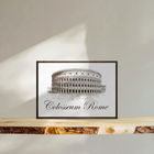 Tablou decorativ, TD117, Lemn, Desenat manual, Natural