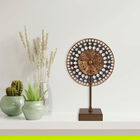 Decoratiune de perete, Home, Metal, Dimensiune: 22 x 6 x 35 cm, Negru