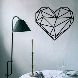 Decoratiune de perete, Last Dinner Small, Metal, Dimensiune: 47 x 40 cm, Negru