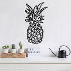 Decoratiune de perete, Vecihi, Metal, Dimensiune: 33 x 60 cm, Negru