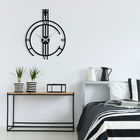 Decoratiune de perete, Payidar, Metal, Dimensiune: 53 x 66 cm, Negru