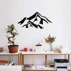 Decoratiune de perete, My Music v3, Metal, Dimensiune: 80 x 40 cm, Negru