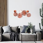 Decoratiune de perete, Change, Metal, Dimensiune: 79 x 35 cm, Negru