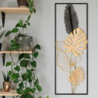 Decoratiune de perete, Kare As, Metal, Dimensiune: 32 x 5 x 90 cm, Negru