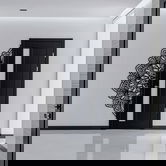 Decoratiune de perete, Amor, Metal, Dimensiune: 160 x 57 cm, Negru