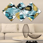 Set 4 tablouri decorative, 4MDF1082869937, MDF, Imprimat UV, Multicolor
