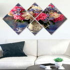 Set 4 tablouri decorative, 4MDF1428171965, MDF, Imprimat UV, Multicolor