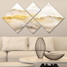 Set 4 tablouri decorative, 4MDF1662049060, MDF, Imprimat UV, Multicolor