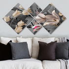 Set 4 tablouri decorative, 4MDF1780975829, MDF, Imprimat UV, Multicolor