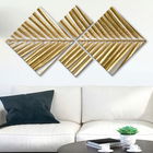 Set 4 tablouri decorative, 4MDF2230186, MDF, Imprimat UV, Multicolor