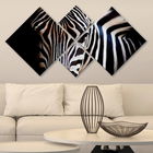 Set 4 tablouri decorative, 4MDF61813099, MDF, Imprimat UV, Multicolor