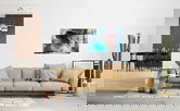 Tablou decorativ, 1229, Sticla temperata, 30 x 45 cm, Multicolor