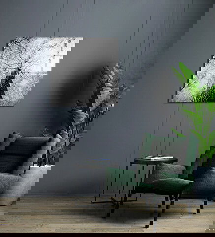 Tablou decorativ, 1296, Sticla temperata, Dimensiune: 40 x 40 cm, Multicolor
