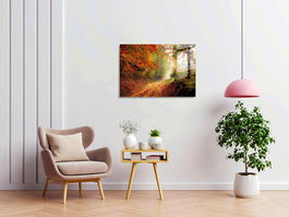 Tablou decorativ, 1435, Sticla temperata, Dimensiune: 45 x 65 cm, Multicolor