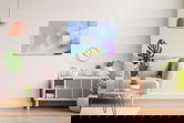 Tablou decorativ, 1464, Sticla temperata, Dimensiune: 45 x 65 cm, Multicolor