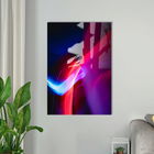 Tablou decorativ, 1447, Sticla temperata, 50 x 70 cm, Multicolor
