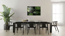 Tablou decorativ, 1120, Sticla temperata, 70 x 100 cm, Multicolor