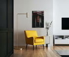 Tablou decorativ, 1176, Sticla temperata, 70 x 100 cm, Multicolor