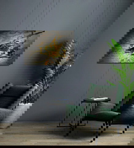 Tablou decorativ, 1392, Sticla temperata, 70 x 100 cm, Multicolor