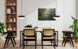 Tablou decorativ, 1427, Sticla temperata, 70 x 100 cm, Multicolor