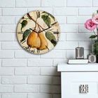 Ceas de perete, 3030MS-056, MDF, ø30 cm, Multicolor
