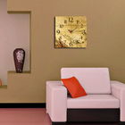 Ceas de perete, Msk-03, MDF, Dimensiune: 40 x 40 cm, Multicolor