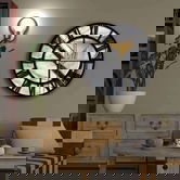 Ceas de perete, 5050MS-058, MDF, ø50 cm, Multicolor