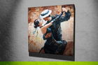 Tablou decorativ, KC013, Canvas, Dimensiune: 45 x 45 cm, Multicolor