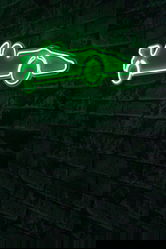 Decoratiune luminoasa LED, Formula 1 Race Car, Benzi flexibile de neon, DC 12 V, Verde
