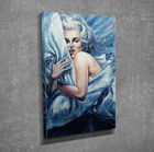 Tablou decorativ, DC084, Canvas, 30 x 40 cm, Multicolor