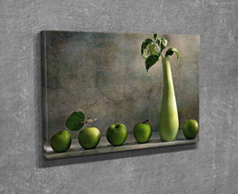 Tablou decorativ, DC095, Canvas, 30 x 40 cm, Multicolor