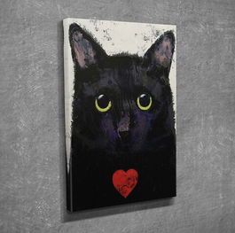 Tablou decorativ, DC126, Canvas, 30 x 40 cm, Multicolor