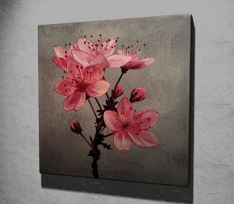 Tablou decorativ, KC081, Canvas, Dimensiune: 45 x 45 cm, Multicolor