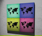 Tablou decorativ, KC086, Canvas, Dimensiune: 45 x 45 cm, Multicolor