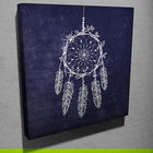 Tablou decorativ, KC123, Canvas, Dimensiune: 45 x 45 cm, Multicolor