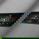 Tablou decorativ, PC94, Canvas, 30 x 80 cm, Multicolor