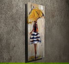 Tablou decorativ, PC082, Canvas, 30 x 80 cm, Multicolor
