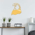 Decoratiune de perete, Eagle2 Metal Decor, Metal, Dimensiune: 38 x 45 cm, Auriu