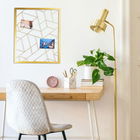 Decoratiune de perete, Moodboard 2, Metal, Dimensiune: 50 x 60 cm, Auriu