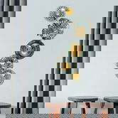 Decoratiune de perete, Sensuale, Metal, 100 x 50 cm, Multicolor