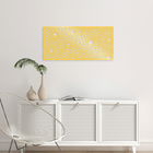 Decoratiune de perete, Decorative Panel 1, Metal, 100 x 48 cm, Auriu