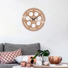 Ceas de perete, Metal Wall Clock 9, Metal, Dimensiune: 48 x 48 cm, Cupru